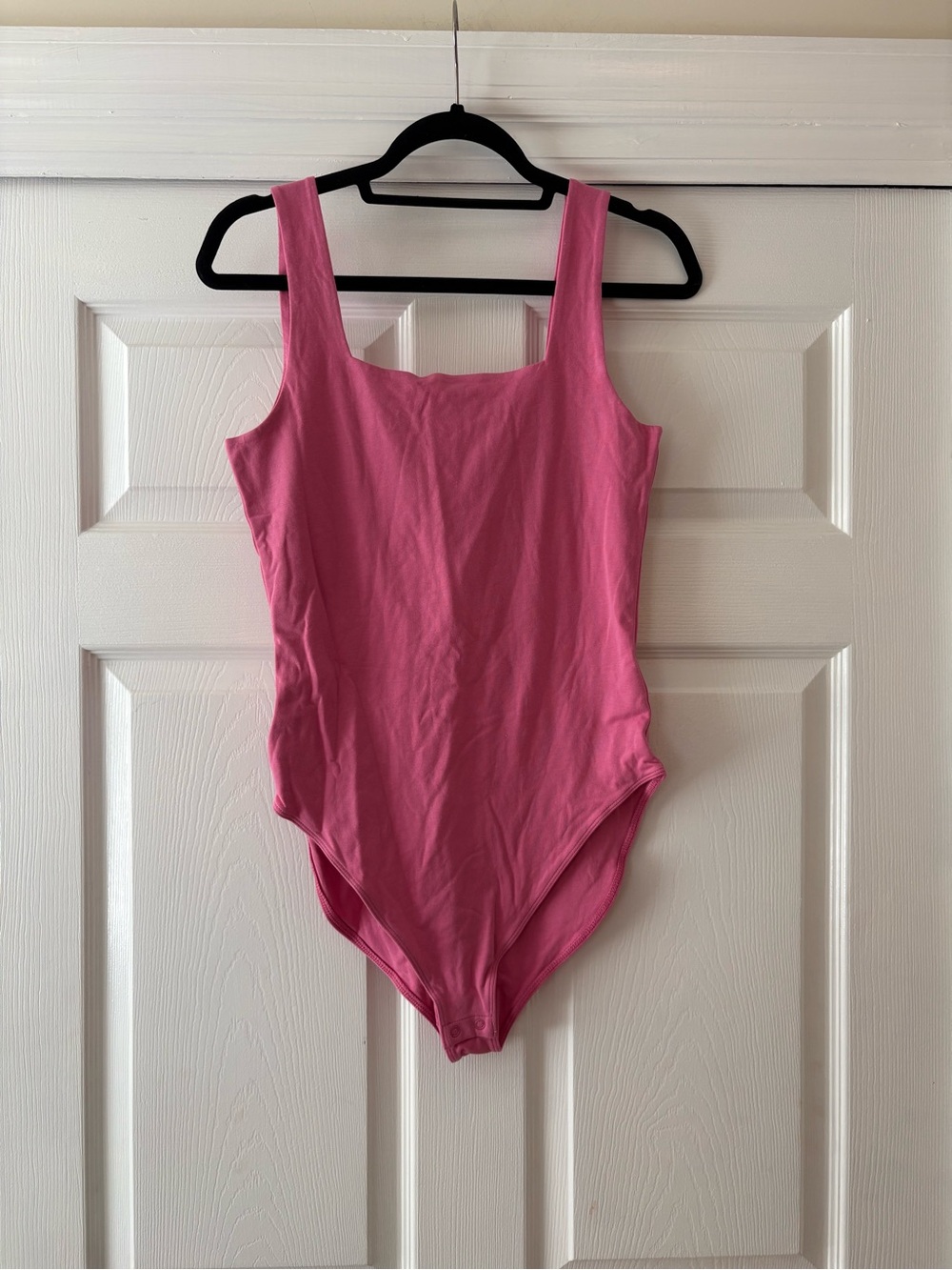Old Navy Pink Scoop Neck Bodysuit